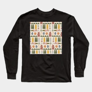 Abstract Pattern Long Sleeve T-Shirt